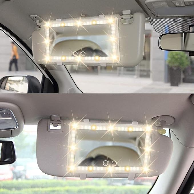 LED Light Car Mirror - RashidExpress