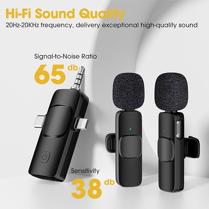 Mini Wireless Streaming Microphone - RashidExpress