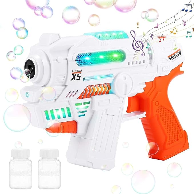 Bubble Gun With Sound & Light - RashidExpress