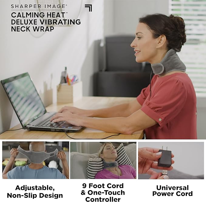 Heat Massaging Neck Wrap - RashidExpress