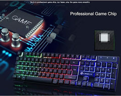 Rainbow Gaming Keyboard & Mouse - RashidExpress