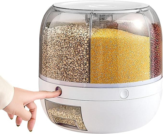 Rotating Food Storage Dispenser - RashidExpress