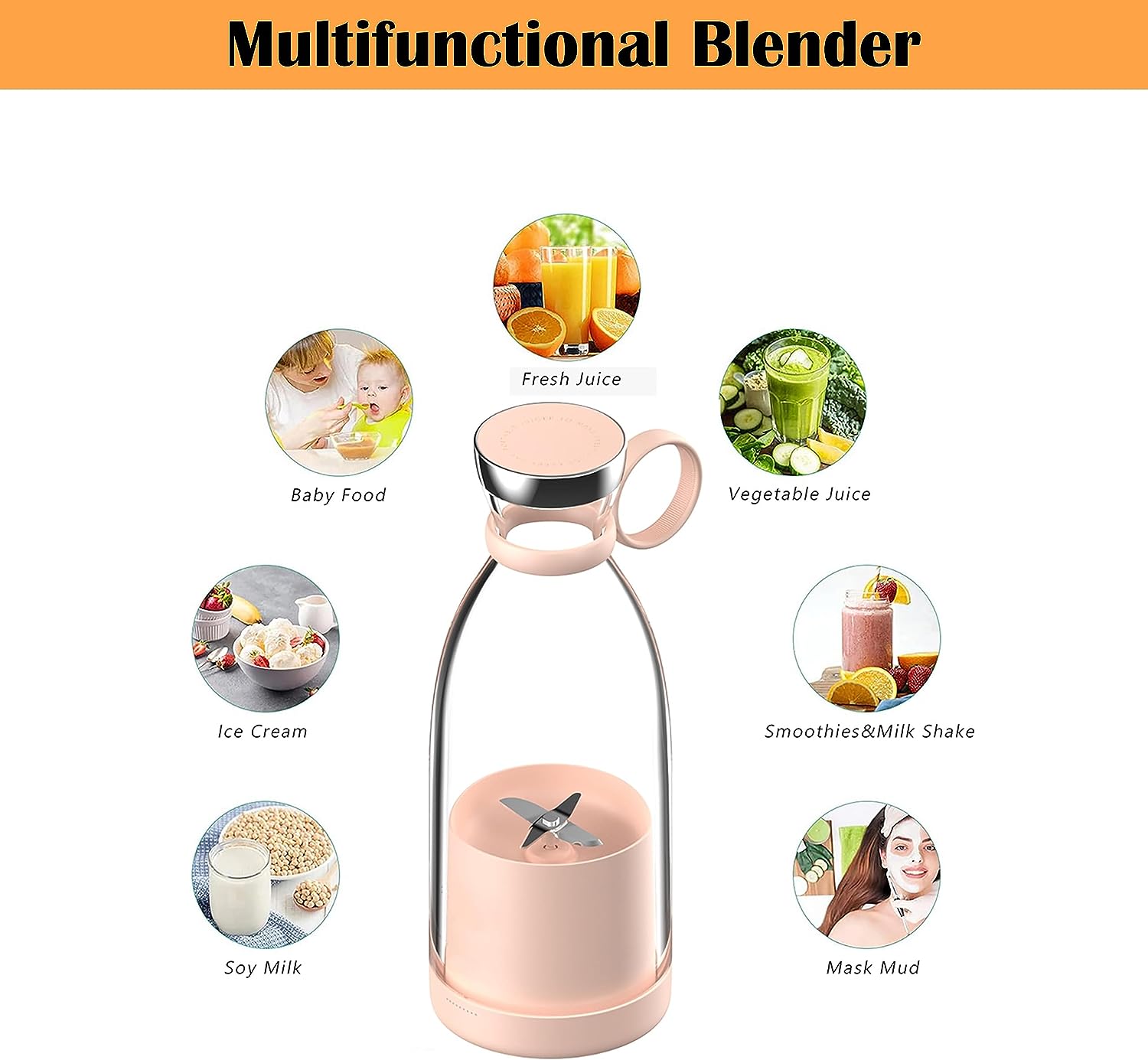 Portable Juicer Bottle - RashidExpress