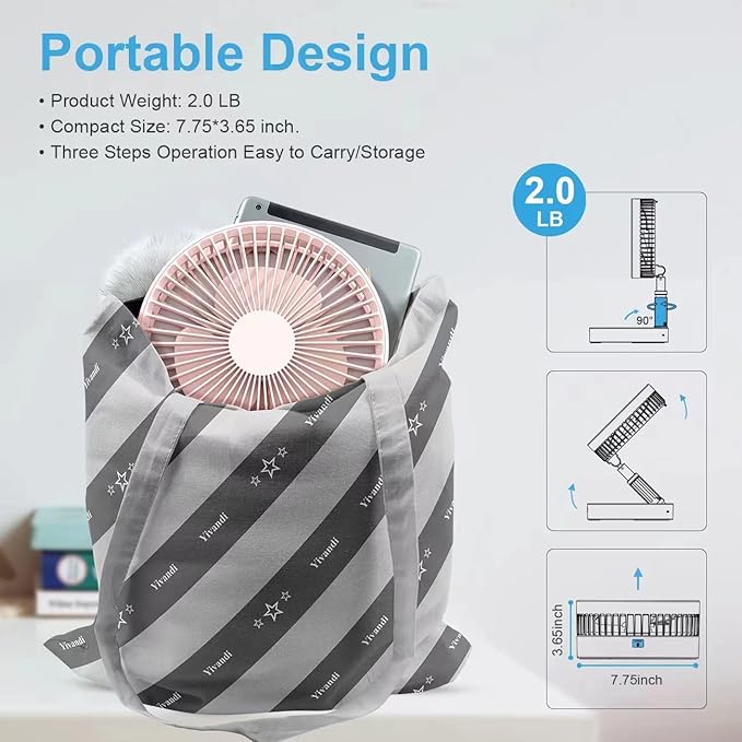 Portable Floor Fan - RashidExpress