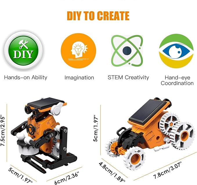 7 in 1 Solar Robot - RashidExpress