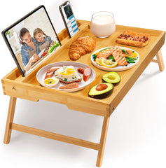 Bamboo Bed Tray Table - RashidExpress