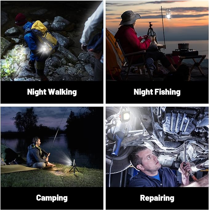 Portable Mini LED Work Light with Tripod - RashidExpress