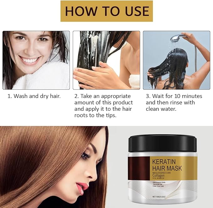 Keratin Hair Mask - RashidExpress