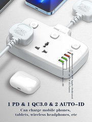 Power Strip 2 Sockets - RashidExpress