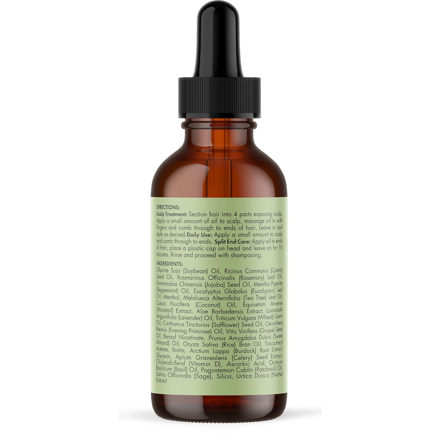 Rosemary Mint Scalp & Hair Strengthening Oil - RashidExpress