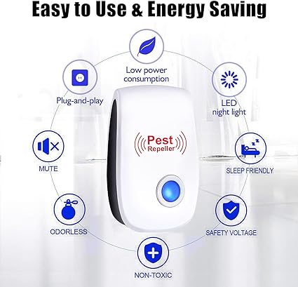 Ultrasonic Pest Repeller - RashidExpress