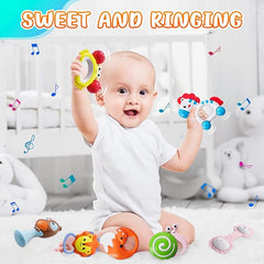 8 Pieces Baby Rattles - RashidExpress