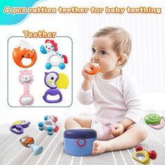 8 Pieces Baby Rattles - RashidExpress