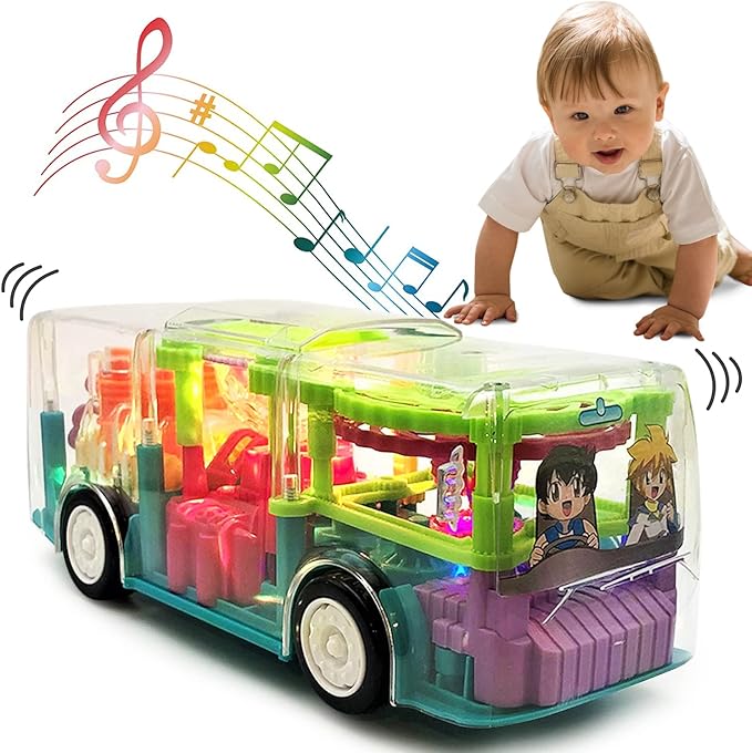 Music Transparent Gear Toy - RashidExpress