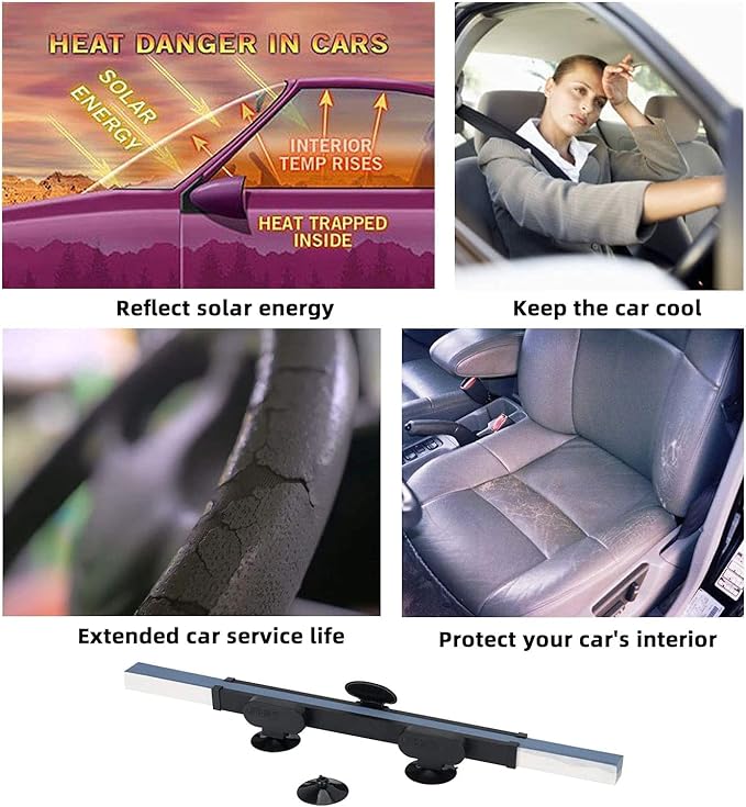 Retractable Sun Car Shade - RashidExpress