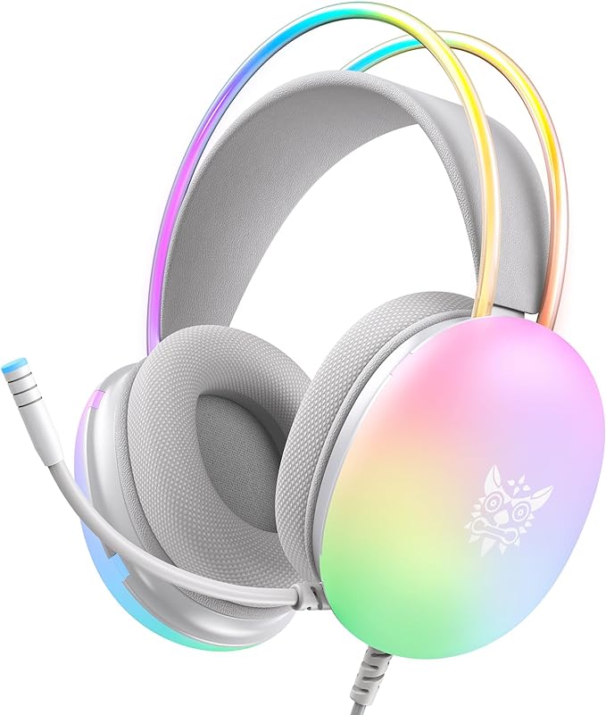 Rainbow Gaming Headphones - RashidExpress