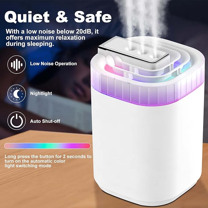 3L High Air Humidifier - RashidExpress