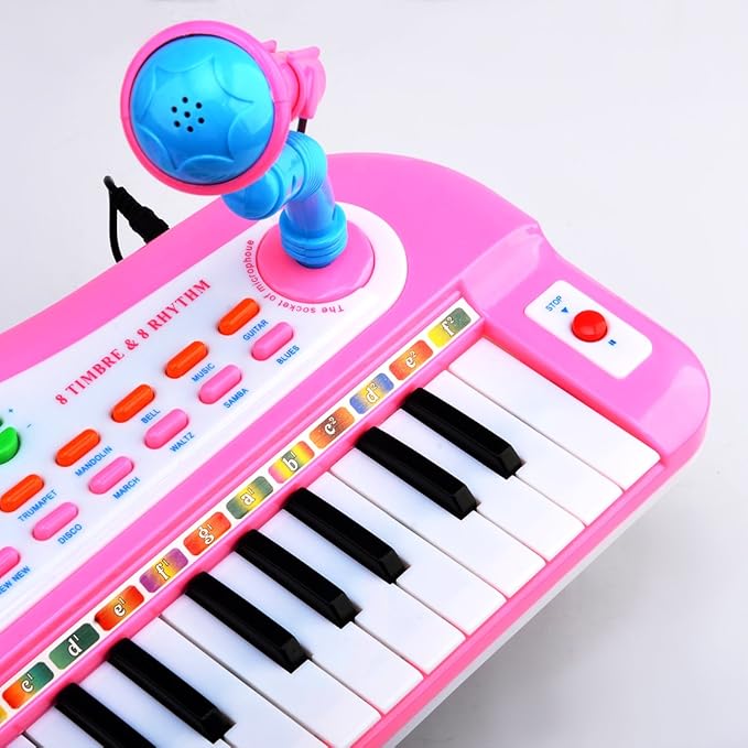 Piano Musical Toy with Mic - RashidExpress