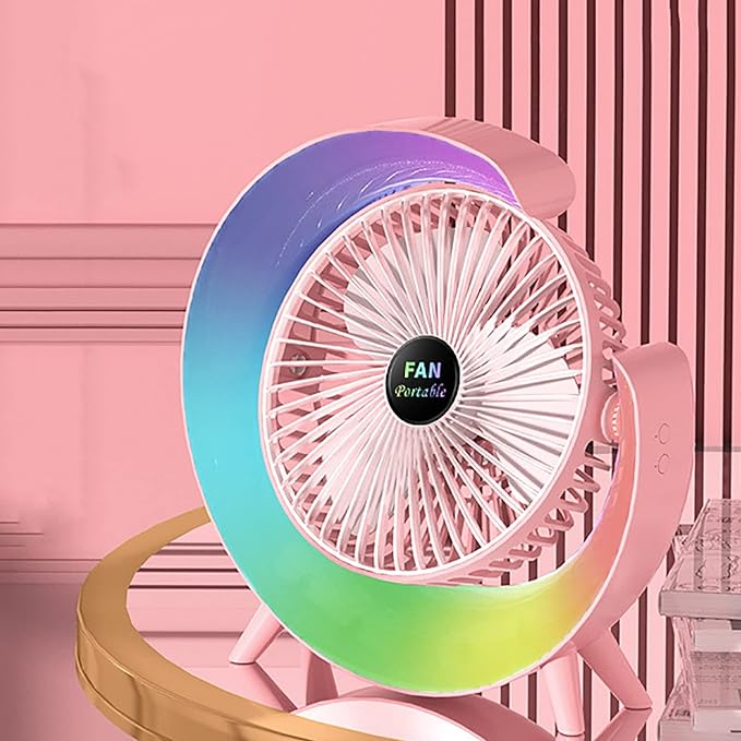 Colorful Desktop Fan - RashidExpress