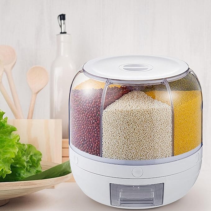 Rotating Food Storage Dispenser - RashidExpress