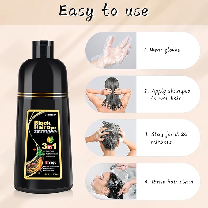 Hair Dye Shampoo - RashidExpress