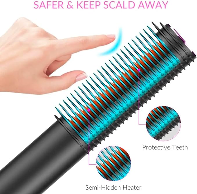 Hair Curler Brush - RashidExpress