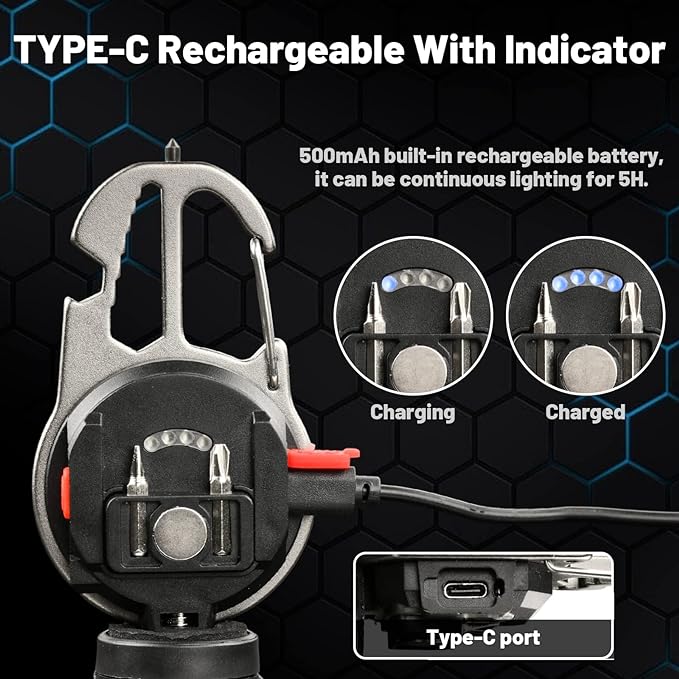 Portable Mini LED Work Light with Tripod - RashidExpress