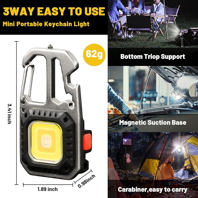 Portable Mini LED Work Light with Tripod - RashidExpress