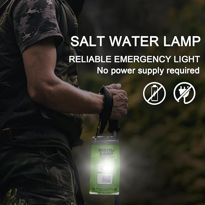 Salt and Water LED Lamp - RashidExpress