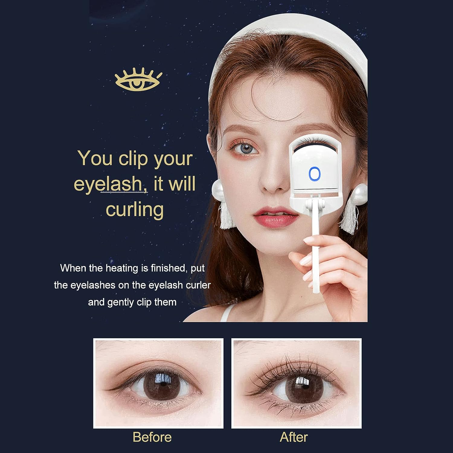 Electric Eyelash Curler Heated - RashidExpress