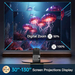 Smart Mini Square Projector - RashidExpress