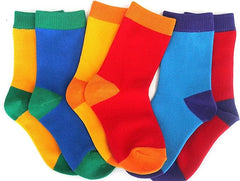 Multi Colored Socks for Kids (5 sets per pack) - RashidExpress