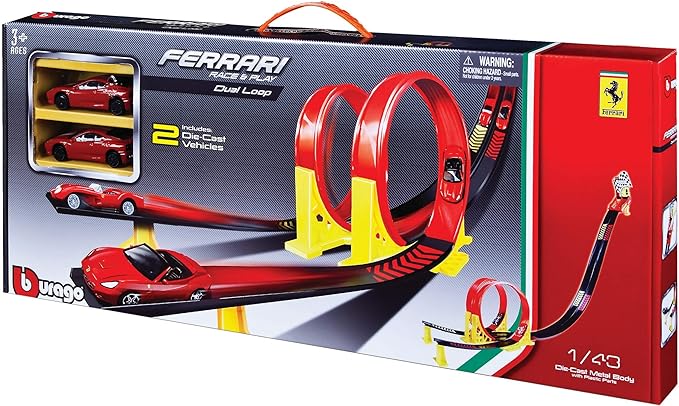 Ferrari Race Play Dual Loop - RashidExpress