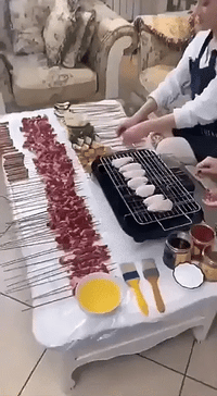 Electric Indoor Barbecue Machine