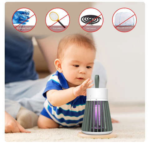 Electric Shock Zapper Mosquito Killer Lamp - RashidExpress