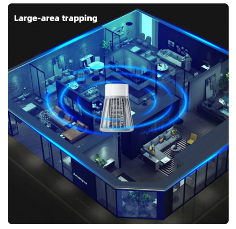 Electric Shock Zapper Mosquito Killer Lamp - RashidExpress