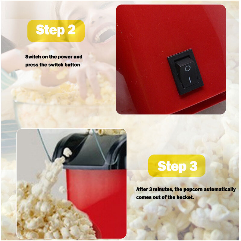 Mini Popcorn Machine - RashidExpress