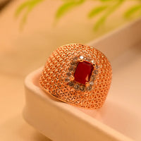 Zircon Stone Ring