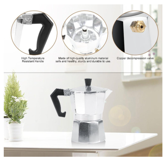 Espresso Pot Coffee Maker - RashidExpress