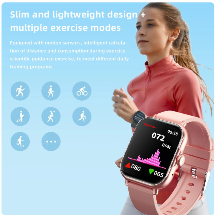 A58 Smart Watch 5 in 1 - RashidExpress