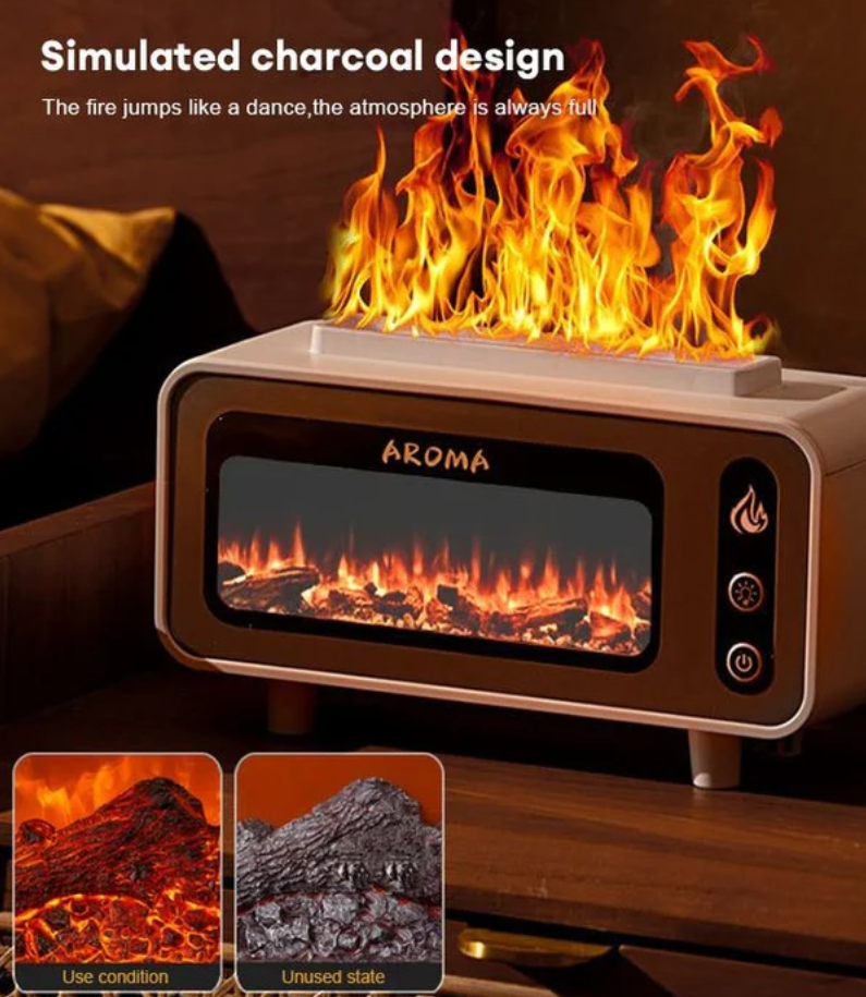 Aroma Fireplace Air Humidifier - RashidExpress