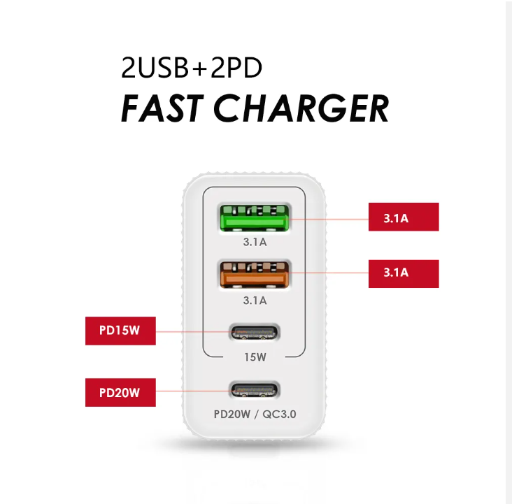 Power Adapter Charger 36W - RashidExpress