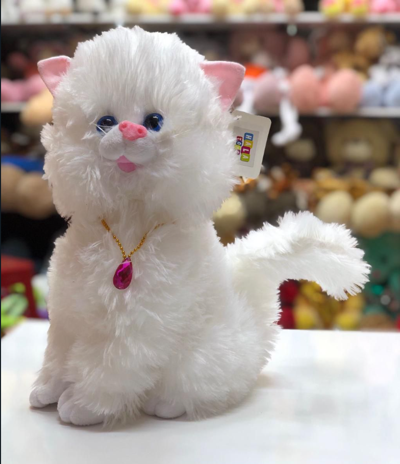 Cat Plush Toy (36cm) - RashidExpress