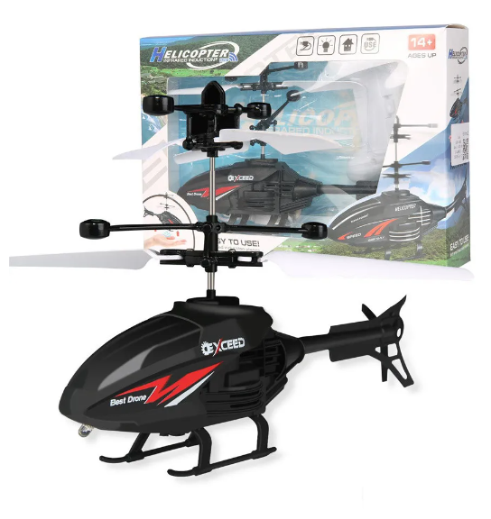 RC Black Helicopter - RashidExpress