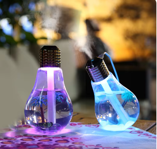 Colorful Lamp Humidifier - RashidExpress