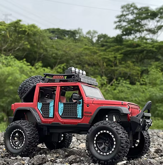 Metal Jeep Toy For Kids - RashidExpress