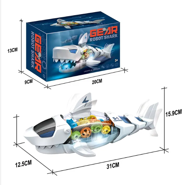 Universal Shark Toys With Light - RashidExpress