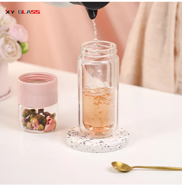 Glass Tea Infuser Bottle - RashidExpress