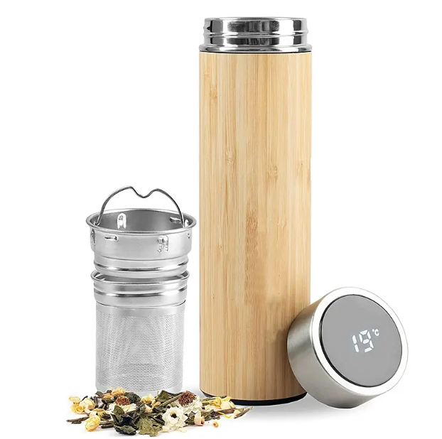 Bamboo Tumbler Stainless Steel - RashidExpress