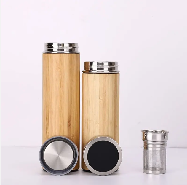 Bamboo Tumbler Stainless Steel - RashidExpress